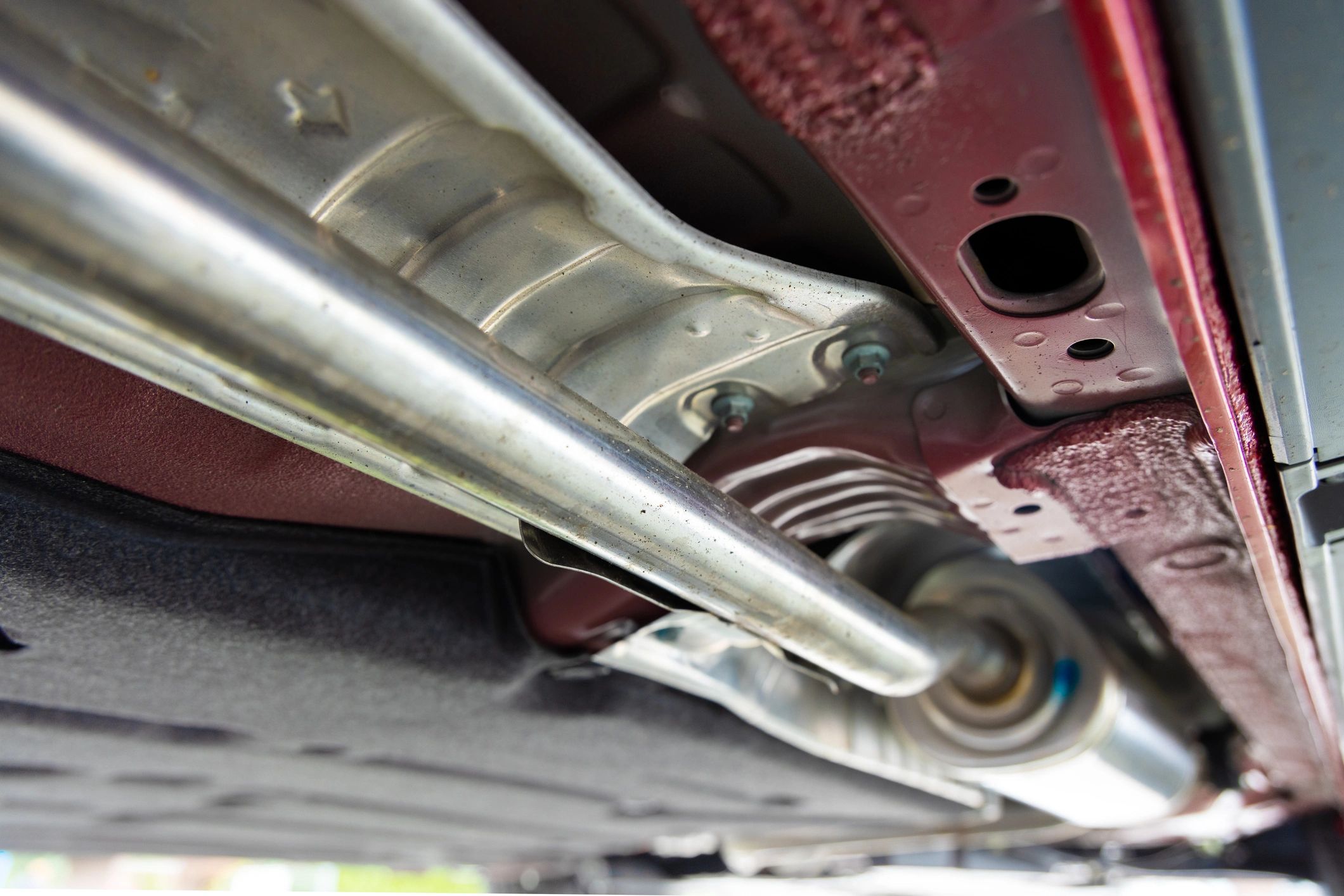 Undercar component inspection during repair service